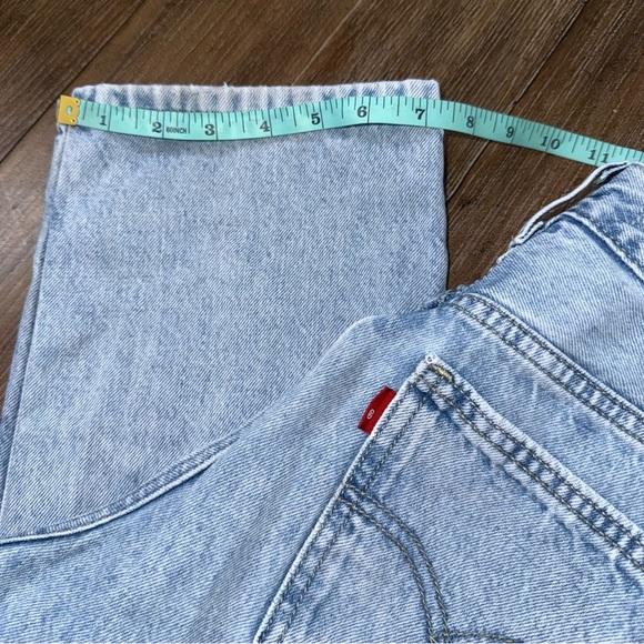 Levi's 90s Low pro Baggy straight denim jeans 26 Mid Rise vintage - Picture 3 of 10